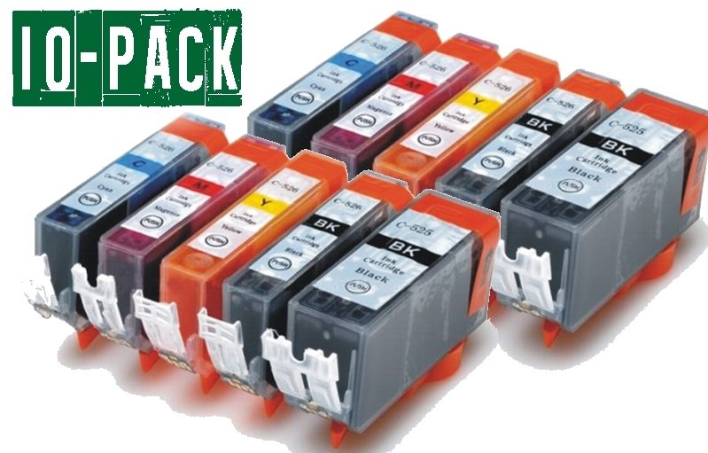 Canon PGI525 + CLI526 (10-pack) kompatibilné kazety