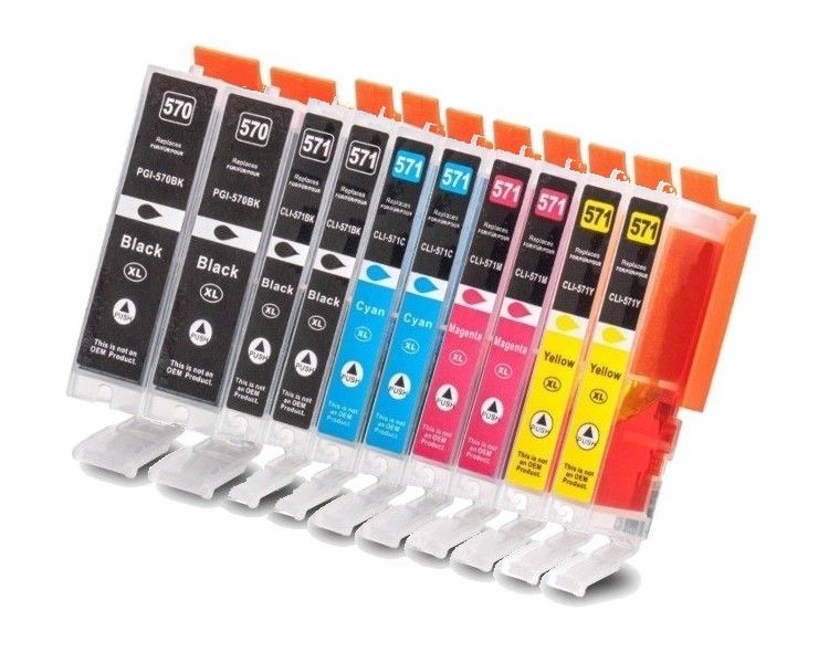 Canon PGI570 + CLI571 XL (10-pack) kompatibilné kazety