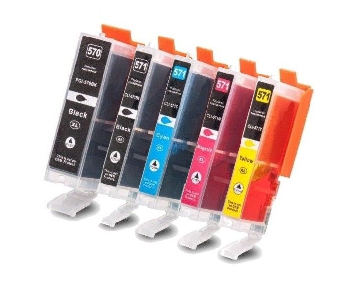 Canon PGI570 + CLI571 XL (5-pack) kompatibilné kazety