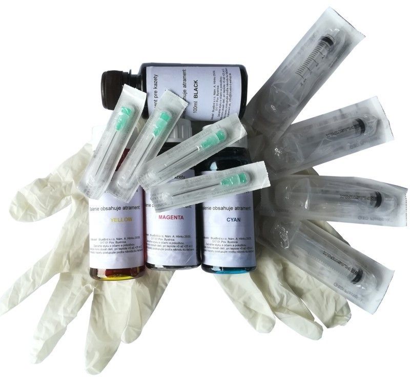 Atrament na plnenie kaziet Lexmark #36A / #37A - 400ml