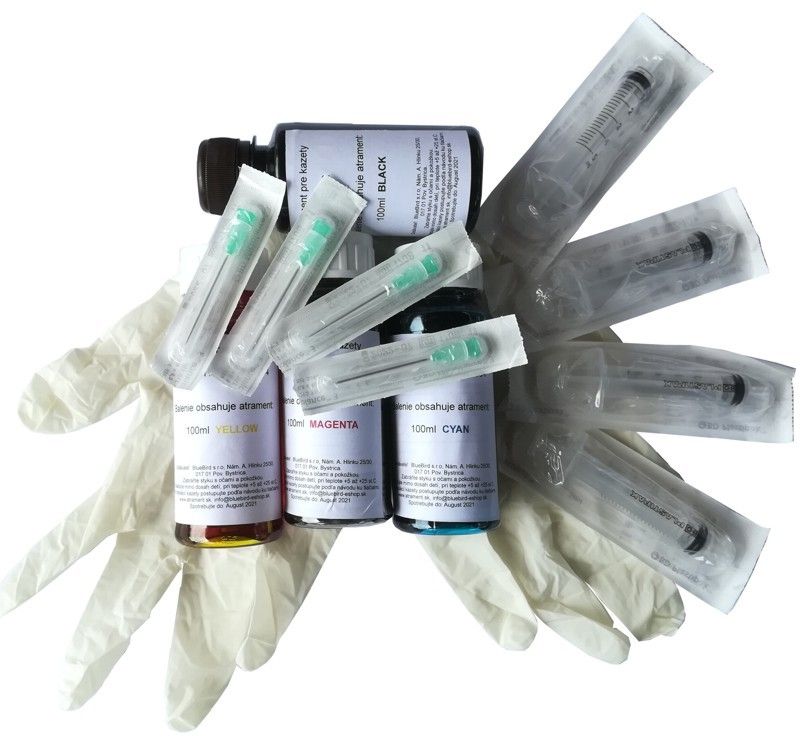 Atrament na plnenie kaziet Lexmark #14A / #15A - 400ml