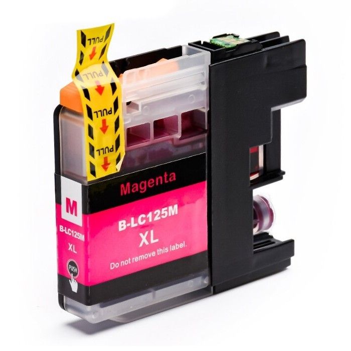 Kazeta kompatibilná s Brother LC-125 XL MAGENTA (16ml)