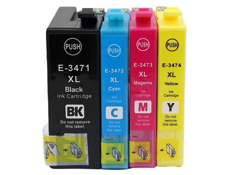 Atramentové kazety Epson T34XL (4-pack) kompatibilné