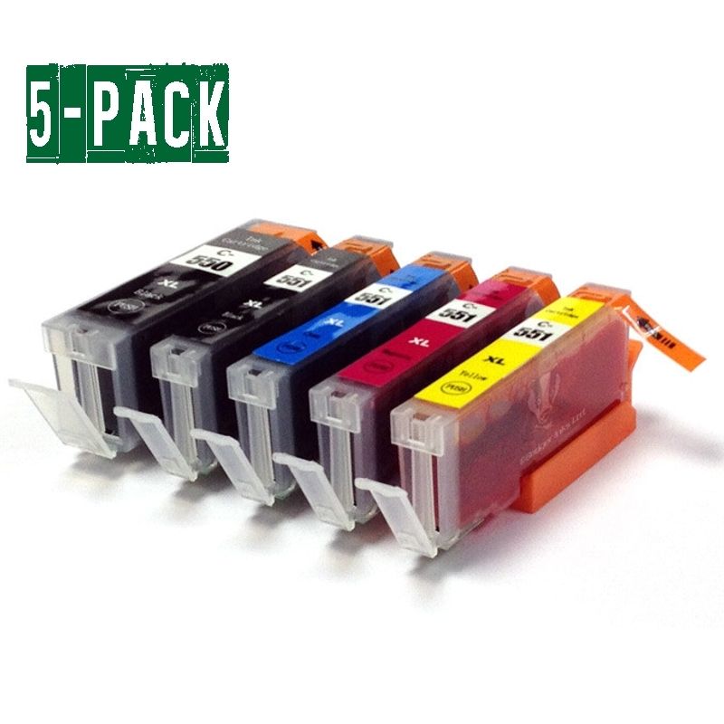 Canon PGI550XL + CLI551XL (5PACK) kompatibilné kazety
