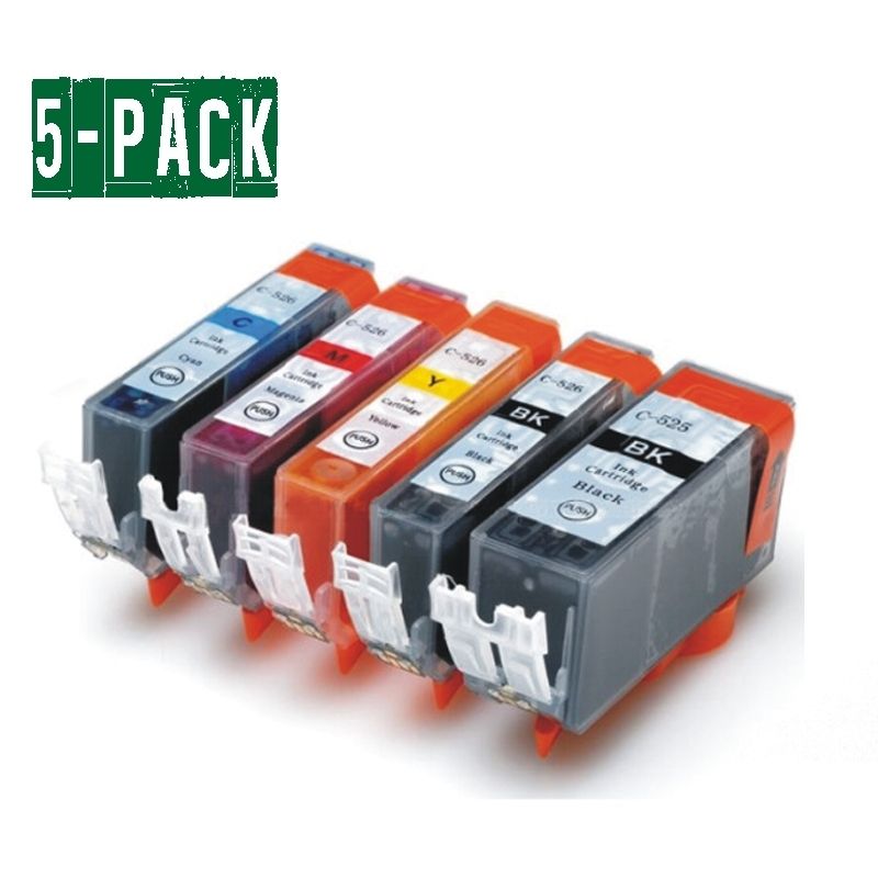Canon PGI525 + CLI526 (5-pack) kompatibilné kazety