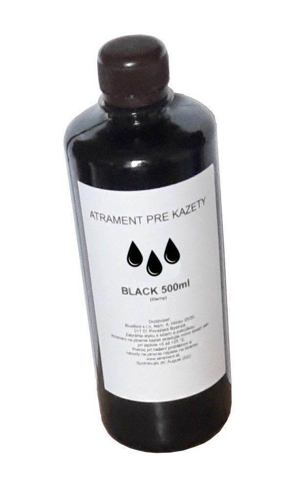 Atrament pre HP302 black - 500ml