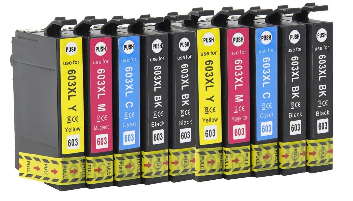 Atramentové kazety 603XL (10-pack) pre tlačiarne Epson
