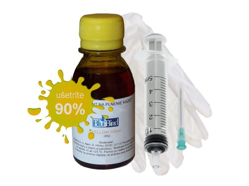 Atrament pre kazety Canon CL561 yellow - 100ml