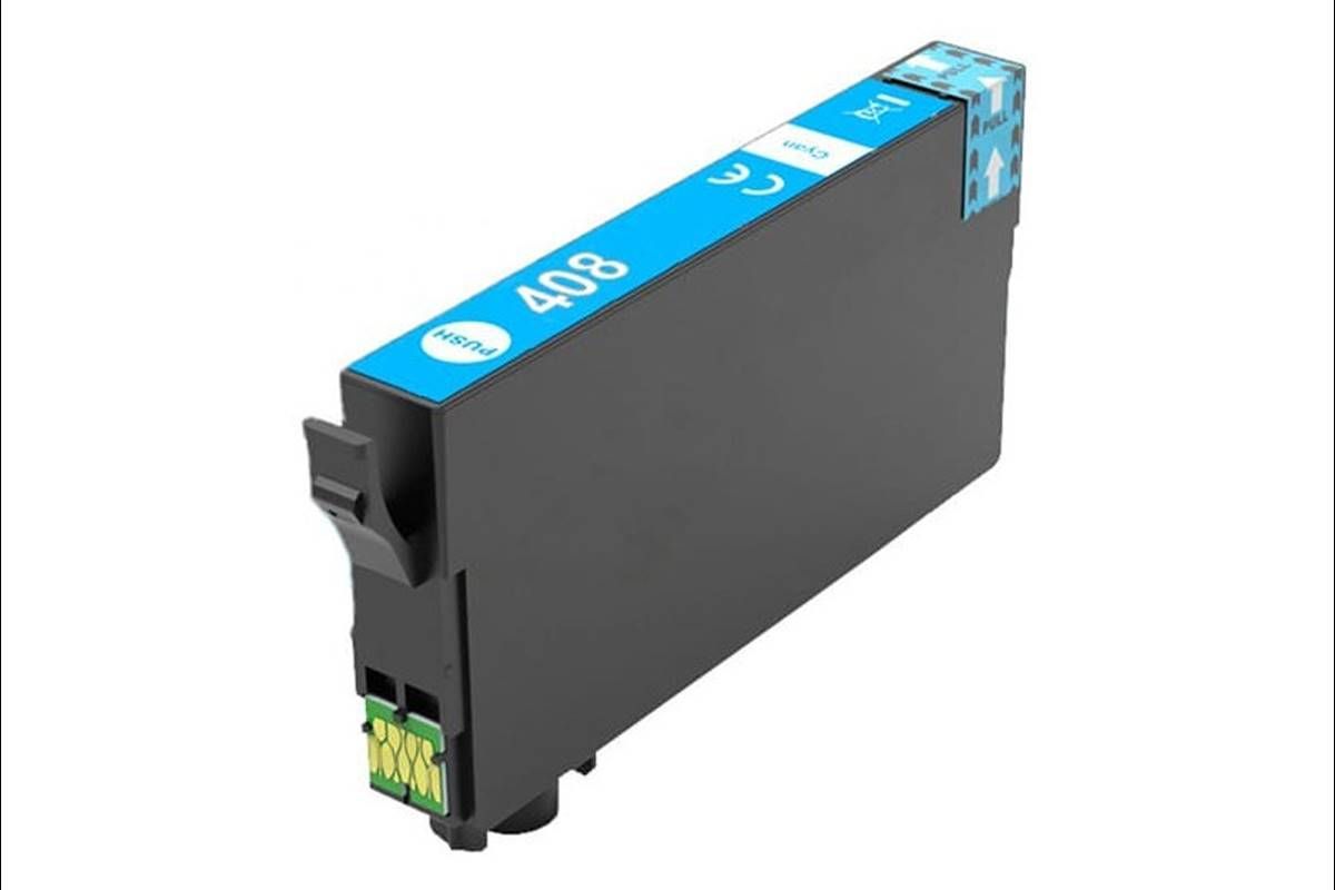 Atramentová kazeta Epson 408XL cyan kompatibilná