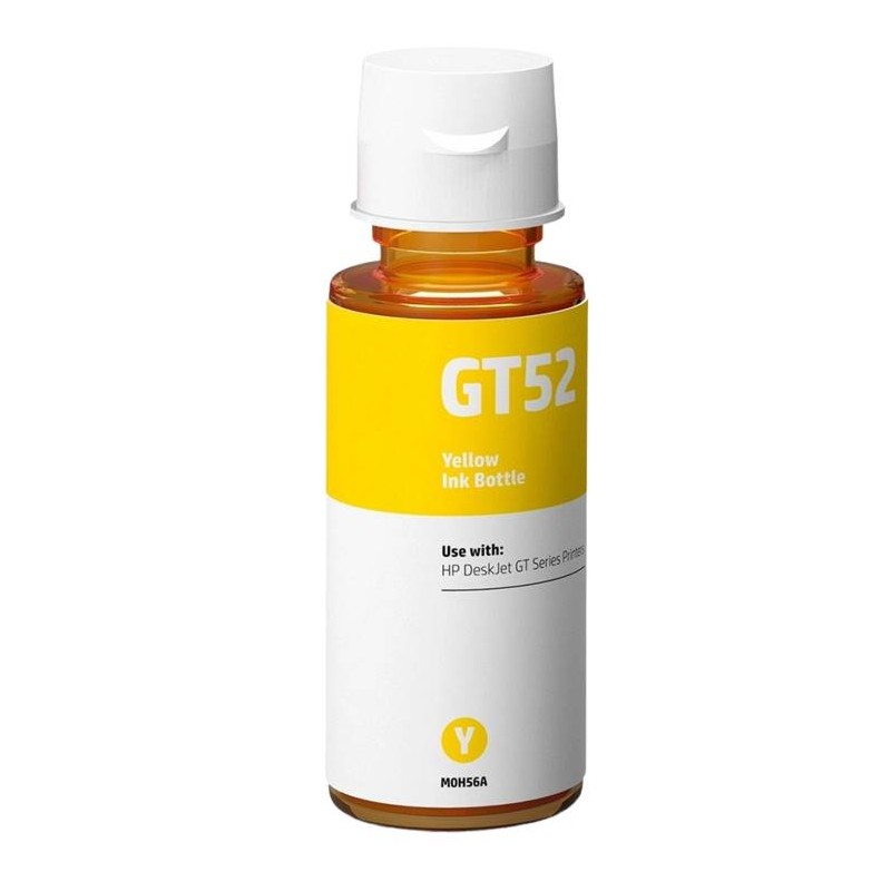 Atrament HP GT52 žltý - 70ml (kompatibilný)