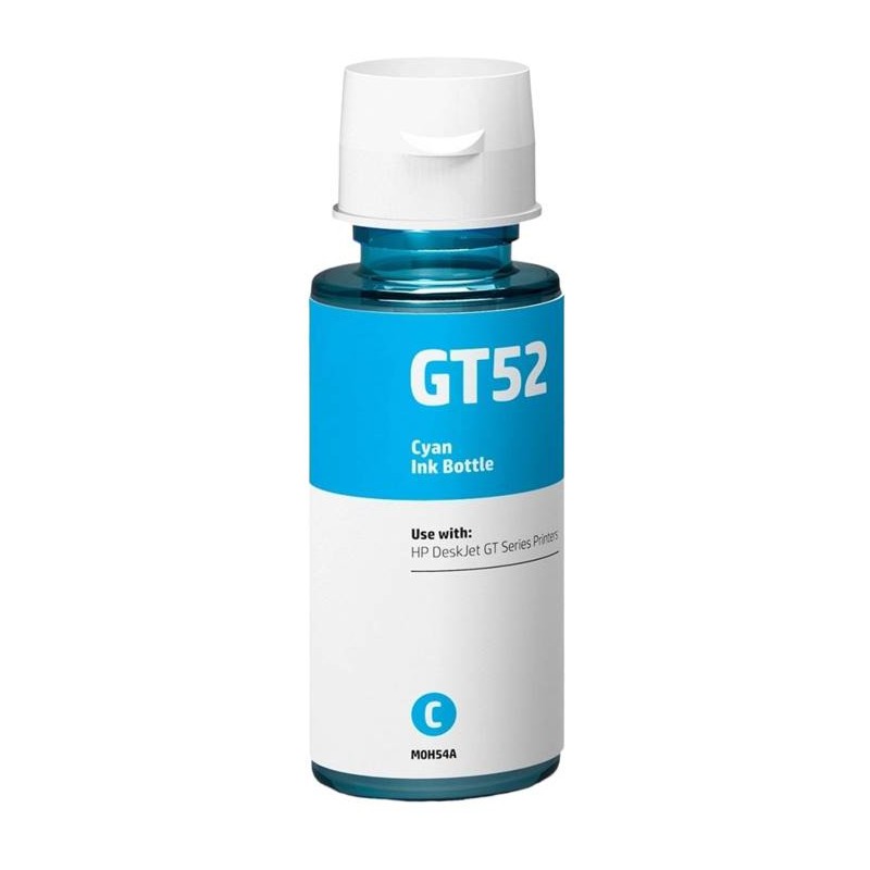 Atrament HP GT52 cyan - 70ml (kompatibilný)