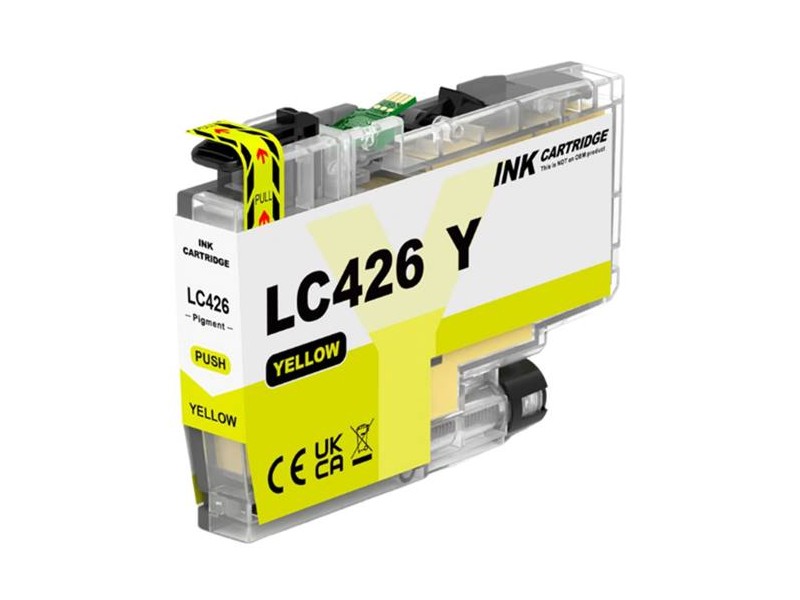 Kazeta kompatibilná s Brother LC-426 yellow